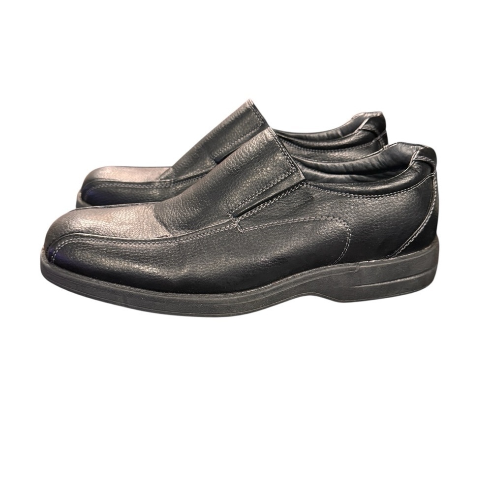Deer Stags Mens Jerry Black Shoes Slip On Loafer Size 10W